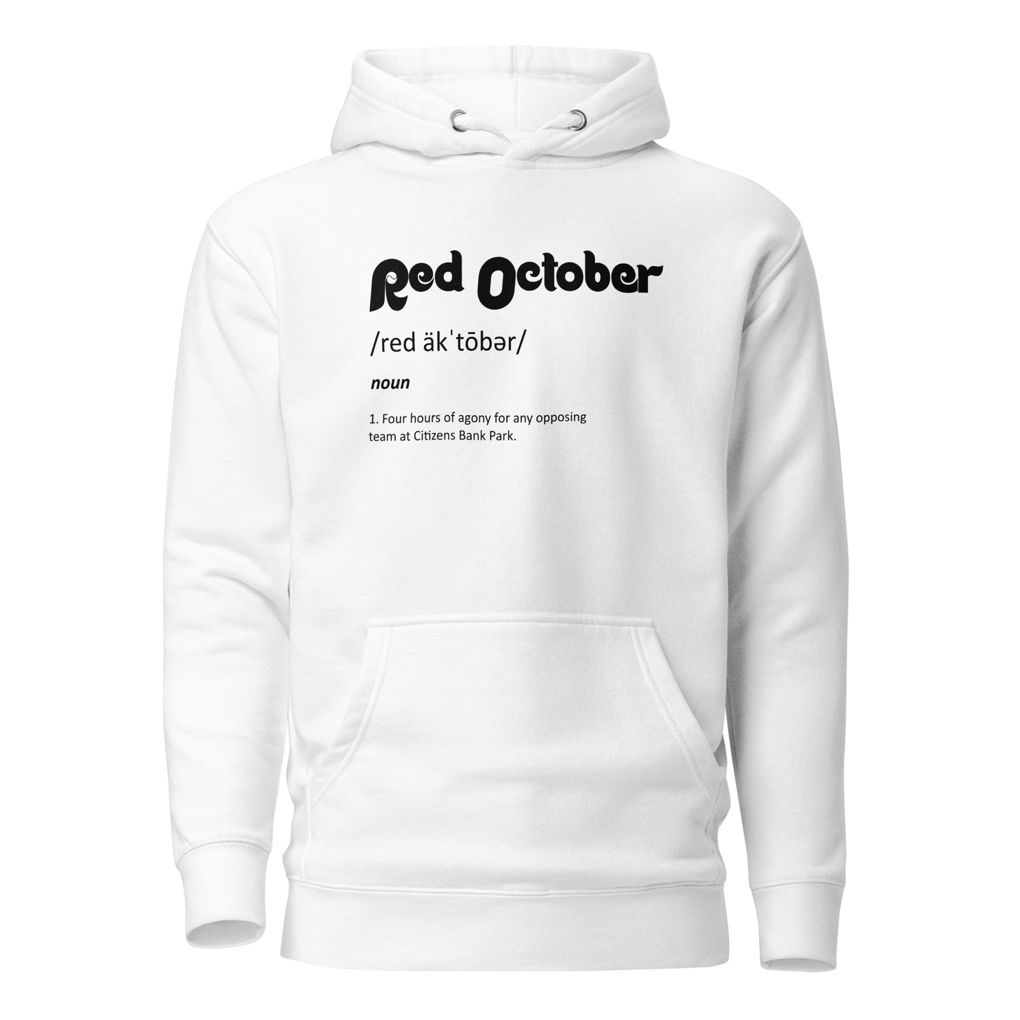 Red October Definition Hoodie